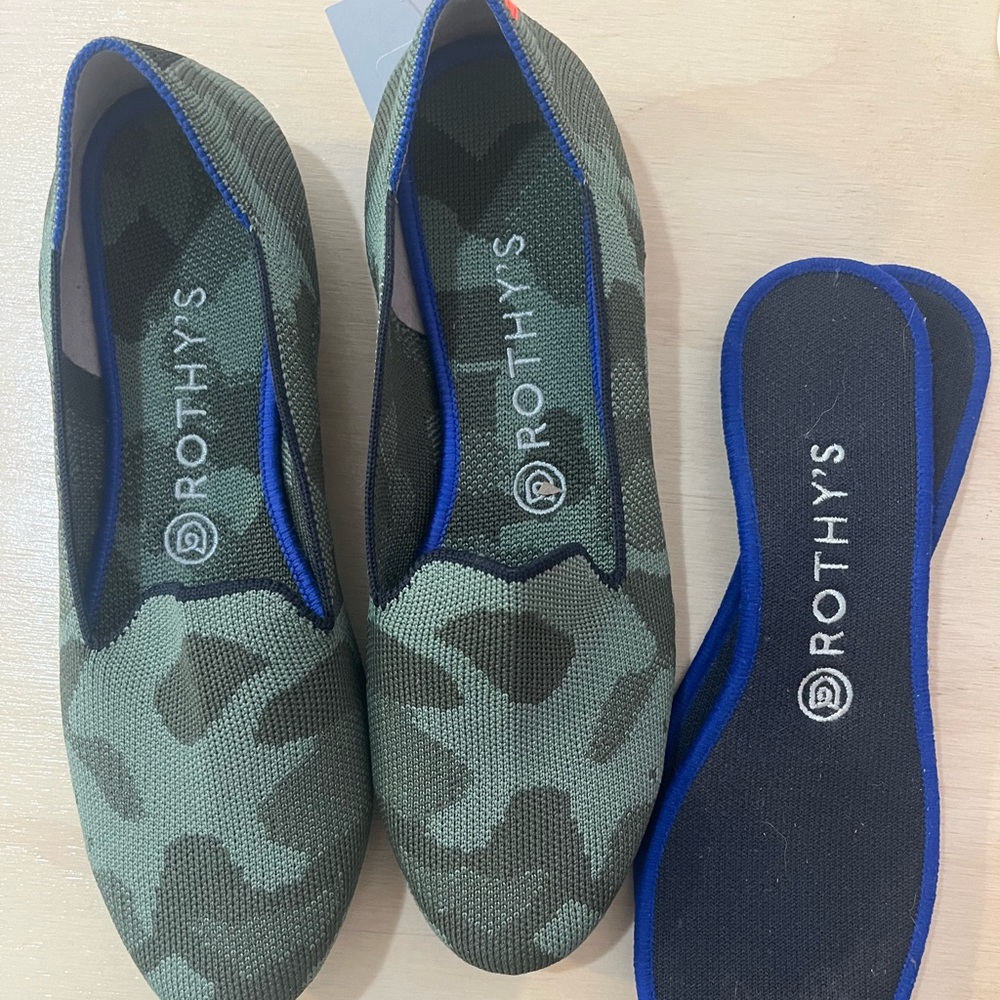 Rothy’s camo with inserts!!